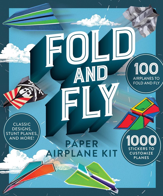 Fold and Fly Paper Airplane Kit book cover