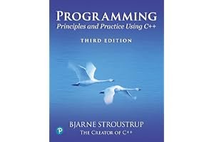 Programming: Principles and Practice Using C++ book cover