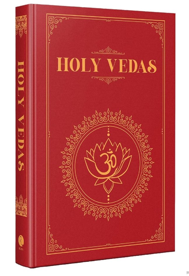 The Holy Vedas: A Guide to the Philosophies of Hinduism book cover