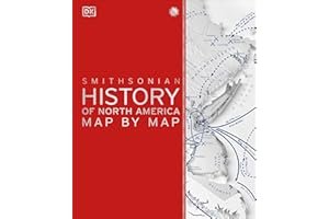 History of North America Map by Map (DK History Map by Map) book cover