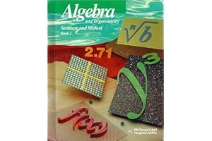 Algebra and Trigonometry book cover
