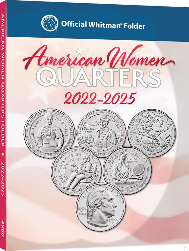 Official Whitman® Coin Folder - American Women Quarters: 2022-2025 (Single Mint) book cover