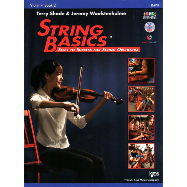 116VN - String Basics Book 2 - Violin book cover