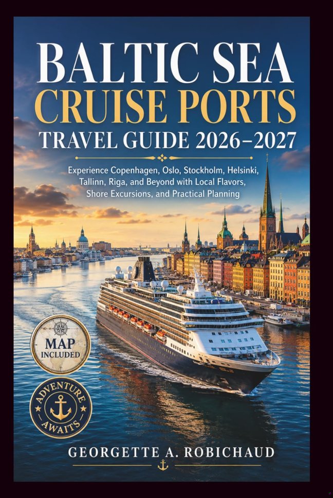 BALTIC SEA CRUISE PORTS TRAVEL GUIDE 2026–2027: Experience Copenhagen, Oslo, Stockholm, Helsinki, Tallinn, Riga, and Beyond with Local Flavors, Shore Excursions, and Practical Planning book cover