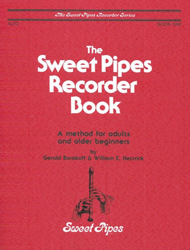 SP2318 - The Sweet Pipes Recorder Book - Alto - Book 1 book cover