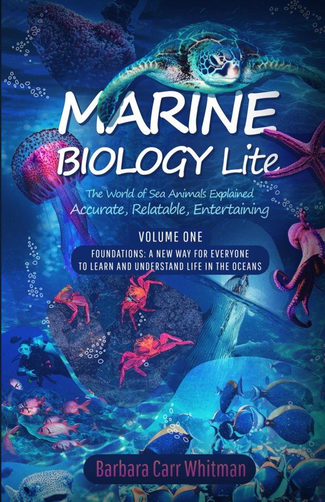 Marine Biology Lite: The World of Sea Animals Explained: Accurate, Relatable, and Entertaining book cover