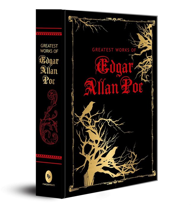 Greatest Works of Edgar Allan Poe (Deluxe Hardbound Edition) book cover
