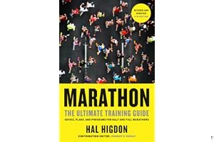 Marathon, Revised and Updated 5th Edition: The Ultimate Training Guide: Advice, Plans, and Programs for Half and Full Marathons book cover