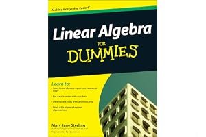 Linear Algebra For Dummies book cover