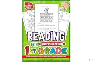 Reading Comprehension Grade 1 for Improvement of Reading & Conveniently Used: 1st Grade Reading Comprehension Workbooks for 1st Graders to Combine Fun & Education Together book cover