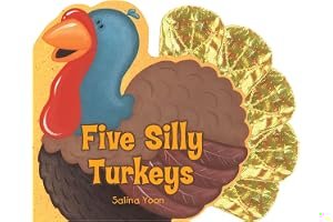 Five Silly Turkeys book cover