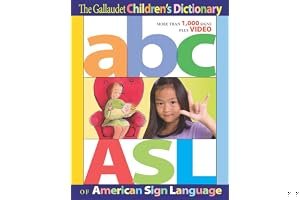 The Gallaudet Children’s Dictionary of American Sign Language book cover