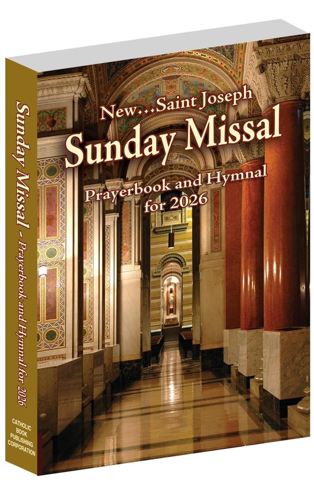 St. Joseph Sunday Missal Prayerbook and Hymnal for 2026 book cover