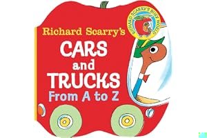 Richard Scarry's Cars and Trucks from A to Z book cover