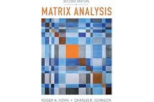 Matrix Analysis book cover