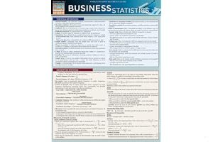 Business Statistics (Quick Study Business) book cover