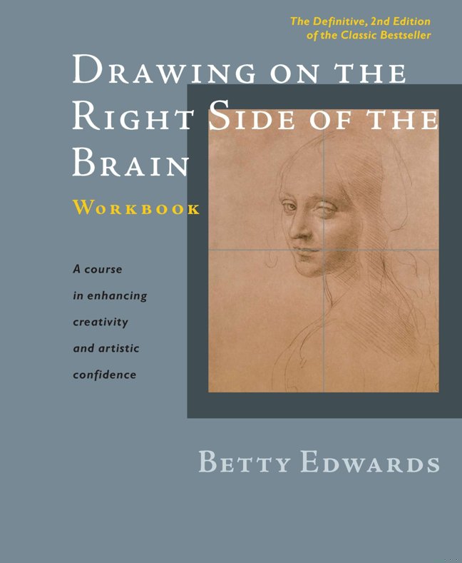 Drawing on the Right Side of the Brain Workbook: The Definitive, Updated 2nd Edition book cover