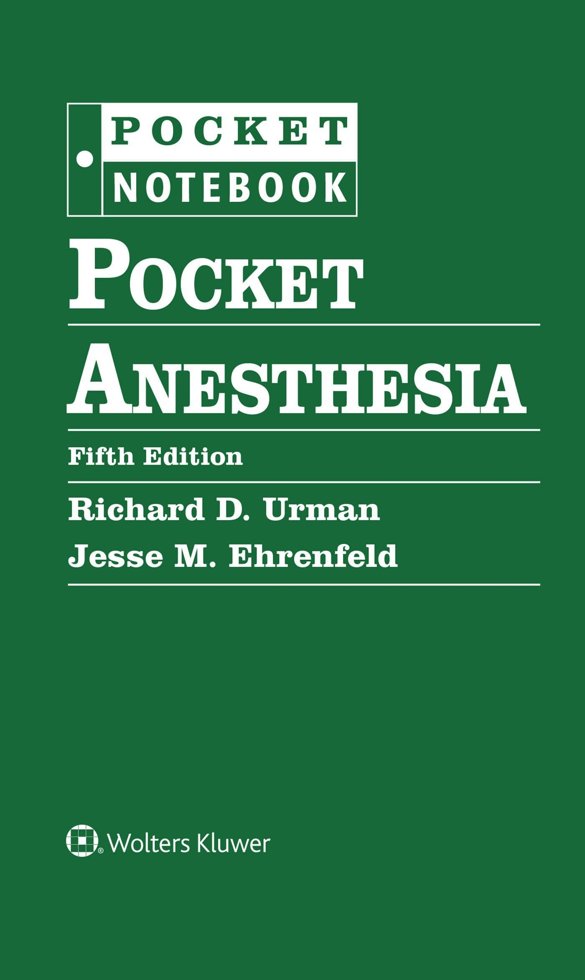 Pocket Anesthesia book cover
