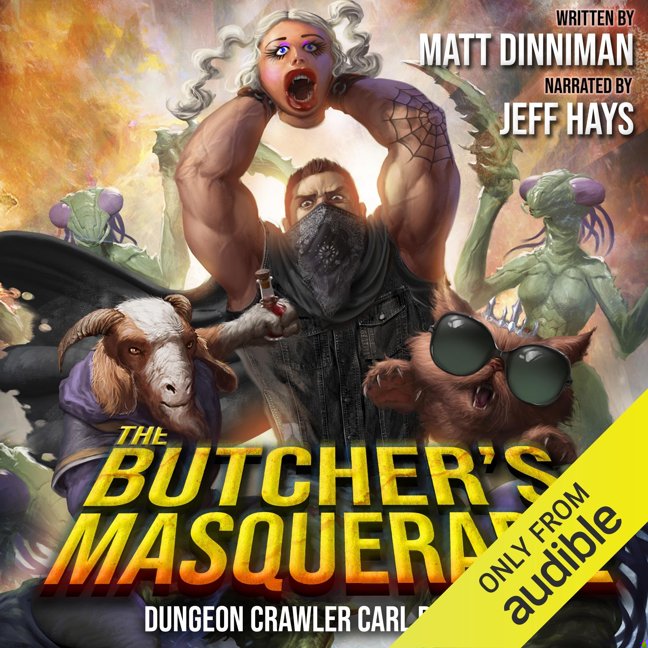 The Butcher's Masquerade: Dungeon Crawler Carl, Book 5 book cover
