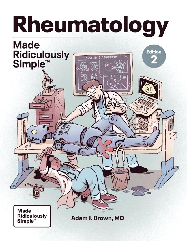 Rheumatology Made Ridiculously Simple book cover