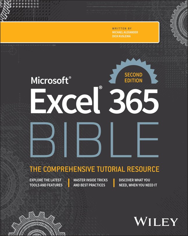 Microsoft Excel 365 Bible book cover