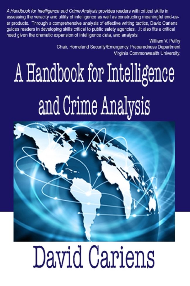 A Handbook for Intelligence and Crime Analysis book cover