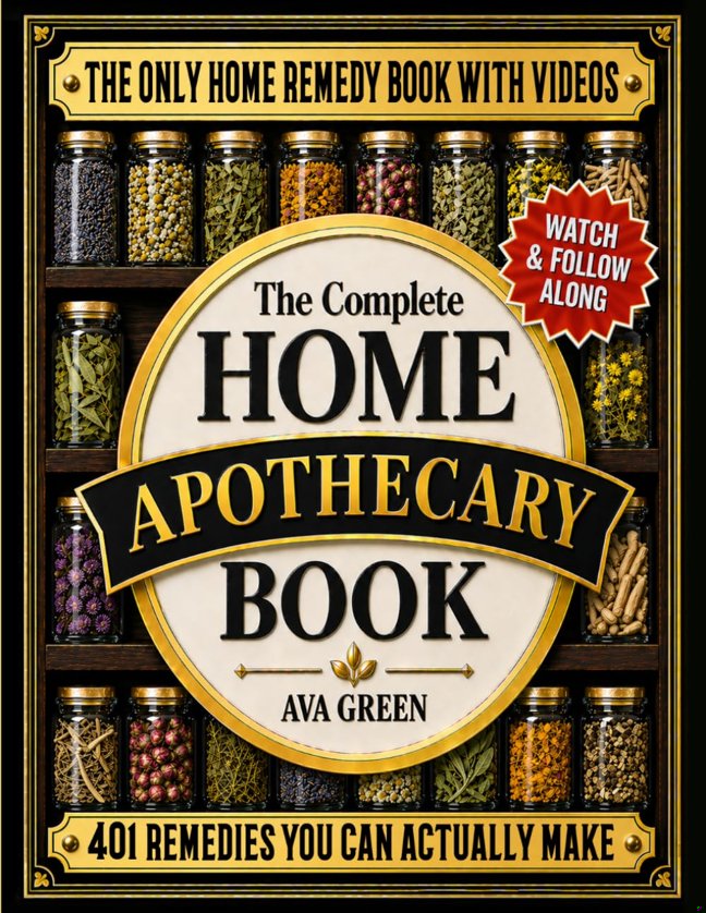 The Complete Home Apothecary Book: 401 Easy, Step-by-Step Herbal Remedies and Powerful Blends to Relieve Pain, Boost Immunity book cover