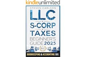 LLC & S-Corporation & Tax Deduction Beginner's Guide: 5-in-1 Book: How to Start, Manage, and Scale Your Company While Reducin book cover