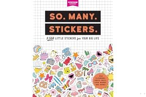 So. Many. Stickers.: 2,500 Little Stickers for Your Big Life book cover