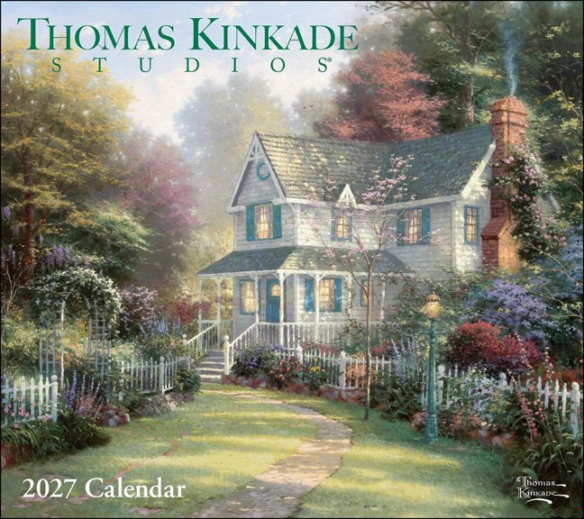 Thomas Kinkade Studios® 2027 Deluxe Wall Calendar book cover
