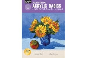 Painting: Acrylic Basics: Master the art of painting in acrylic book cover