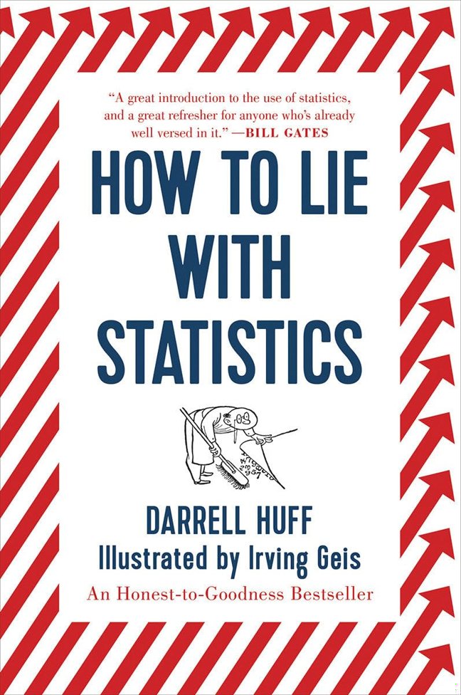 How to Lie with Statistics book cover