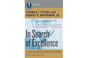In Search of Excellence: Lessons from America's Best-Run Companies (Collins Business Essentials) book cover