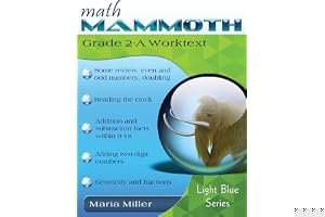Math Mammoth Grade 2-A Worktext book cover