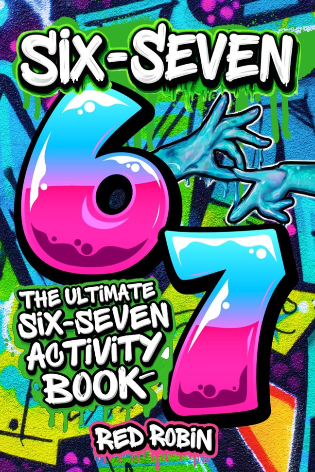 6...7... SIX SEVEN!: The Ultimate Six-Seven Activity Book: A Birthday, Easter, Christmas Stocking Stuffer Gift for Tweens & Teens (Fun Book Gift Ideas) book cover
