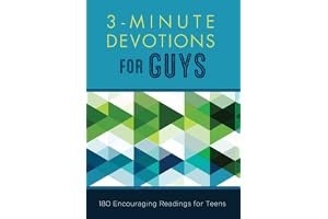 3-Minute Devotions for Guys: 180 Encouraging Readings for Teens book cover