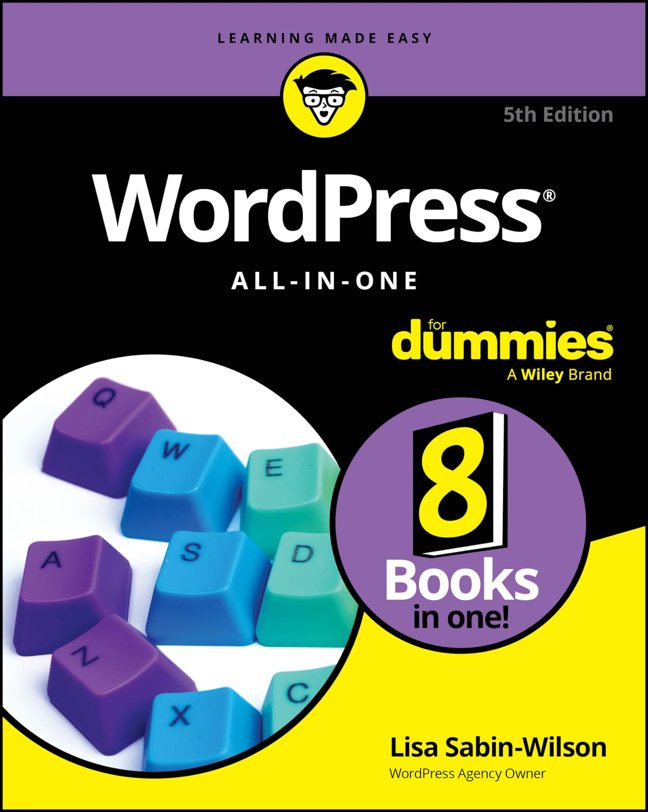 Wordpress All-In-One for Dummies book cover
