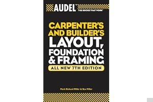 Audel Carpenter's and Builder's Layout, Foundation & Framing book cover