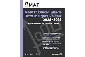 GMAT Official Guide Data Insights Review 2024-2025: Book + Online Question Bank book cover