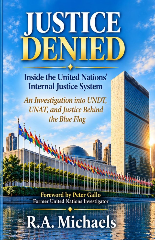 JUSTICE DENIED: Inside the United Nations' Internal Justice System book cover