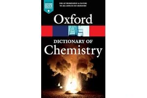 A Dictionary of Chemistry (Oxford Quick Reference) book cover
