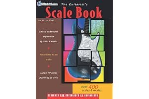 The Guitarist's Scale Book: Over 400 Guitar Scales & Modes book cover