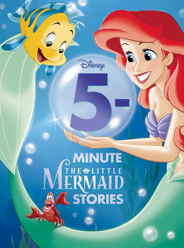 5-Minute The Little Mermaid Stories (5 Minute Stories) book cover