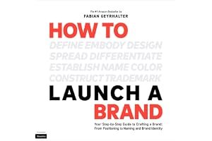 How to Launch a Brand (2nd Edition) – Your Step-By-Step Guide to Crafting a Brand: From Positioning to Naming and Brand Identity book cover