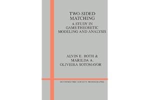 Two-Sided Matching: A Study in Game-Theoretic Modeling and Analysis book cover