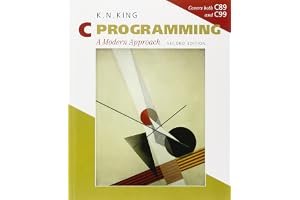C Programming: A Modern Approach book cover