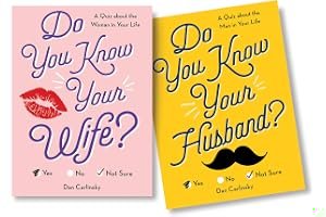 Do You Know Your Wife/Husband Gift Set: See Who Knows Who Best with a Couples Activity Book Featuring 200 Questions (Wedding, Engagement, Bridal Shower, Anniversary Gift) book cover