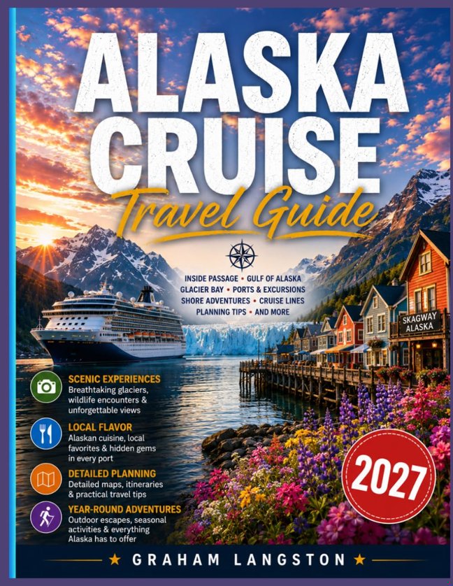 Alaska Cruise Travel Guide 2027: Cruise Planning, Port Guides, Shore Excursions & Wildlife Viewing Across the Inside Passage, Glacier Bay & Denali book cover