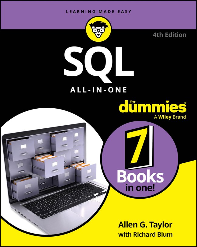 SQL All-in-One For Dummies (For Dummies (Computer/Tech)) book cover