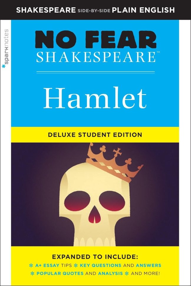 Hamlet: No Fear Shakespeare Deluxe Student Editions - Shakespeare Side-by-Side Plain English book cover